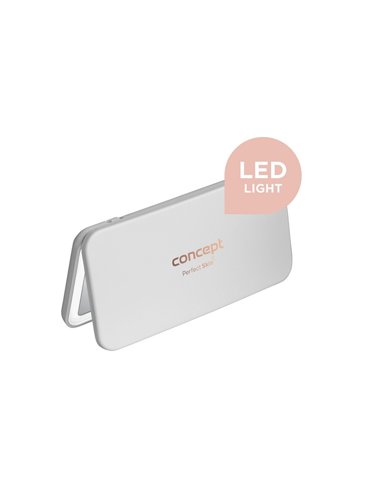 Specchio cosmetico con LED bianco per donna