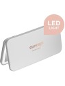 Specchio cosmetico con LED bianco per donna