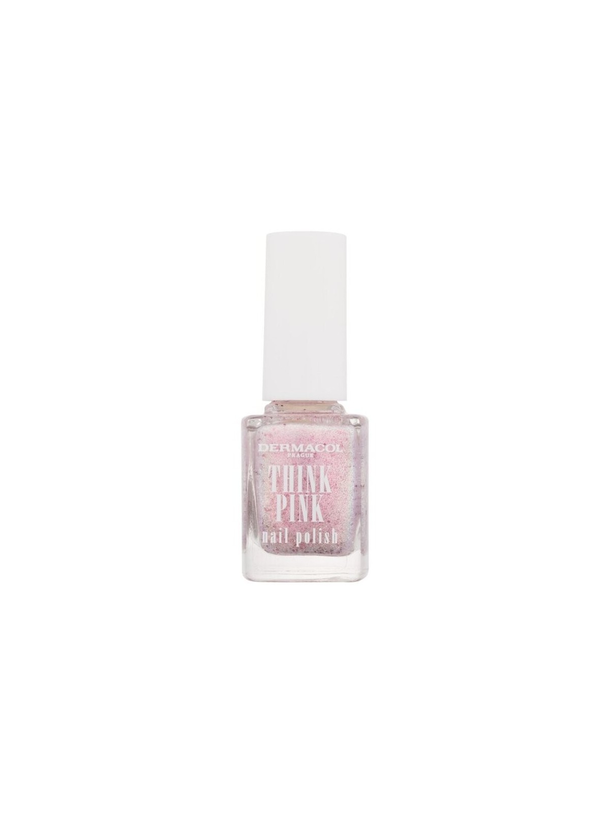 Dermacol Think Pink Smalto con Glitter e Profumo