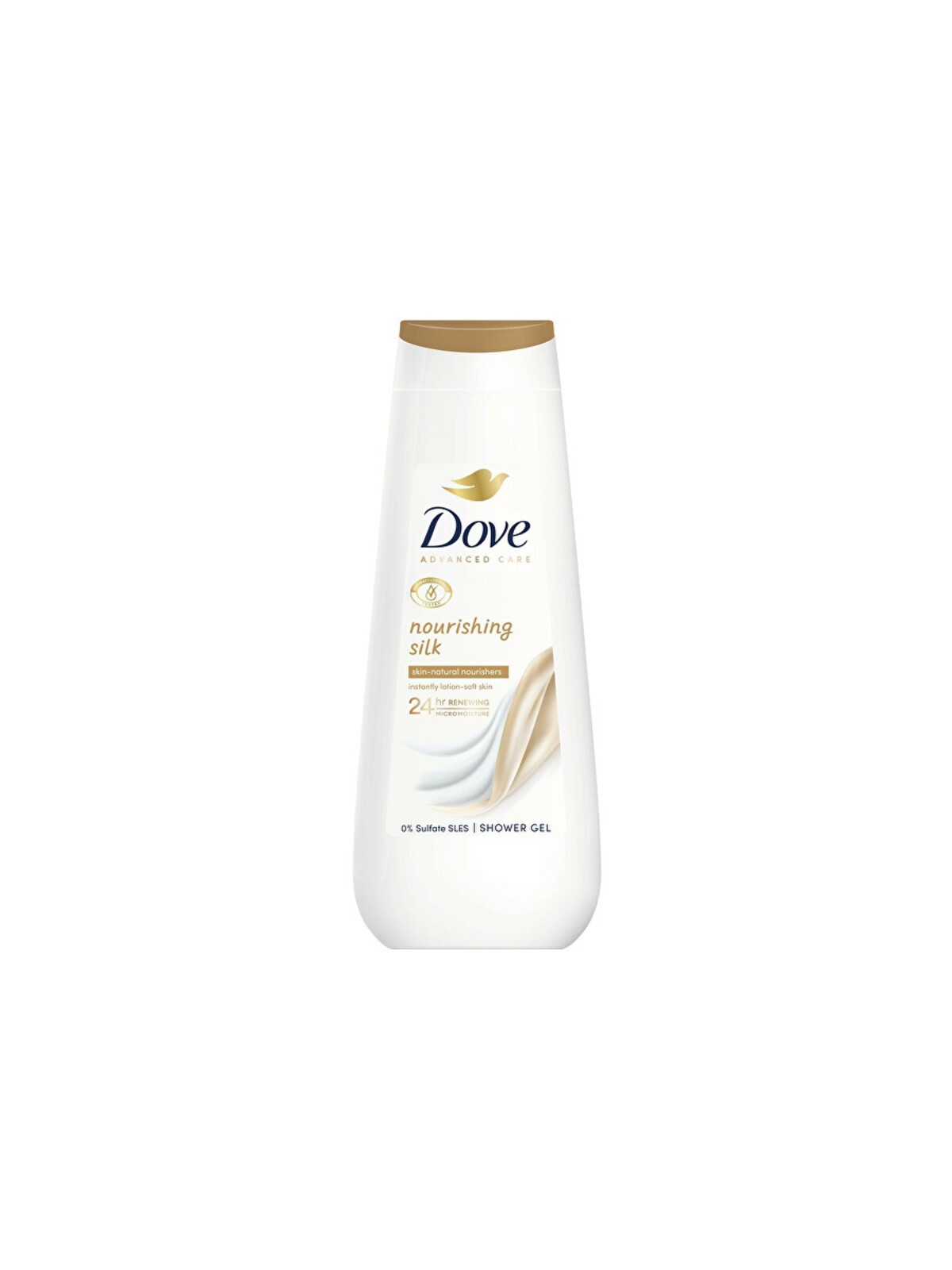 Dove Advanced Care Nourishing Silk Shower Gel 400ml