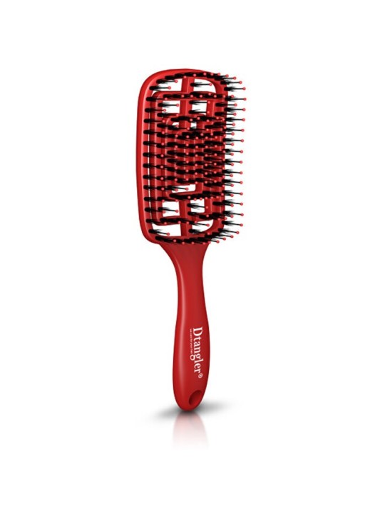 Spazzola Dtangler Dry Blow GLOW AND GO Rosso Scarlett