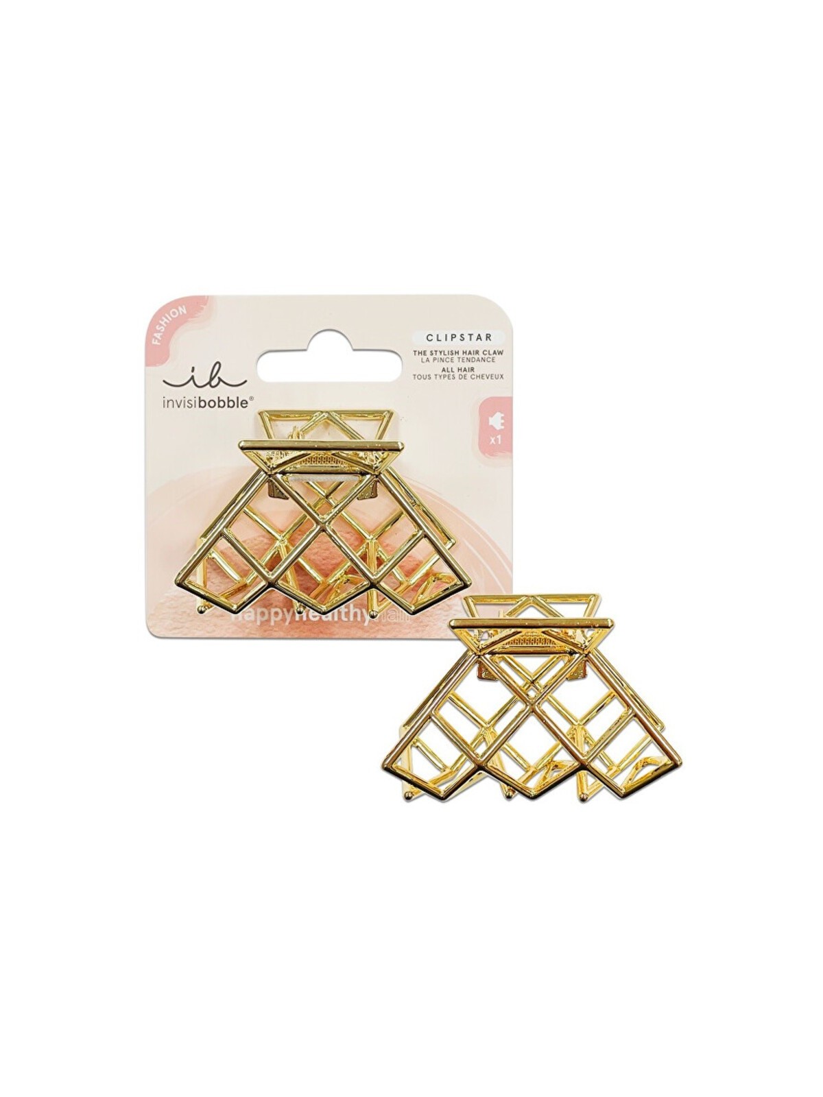 Invisibobble Clipstar Divine Metal - Clip capelli donna