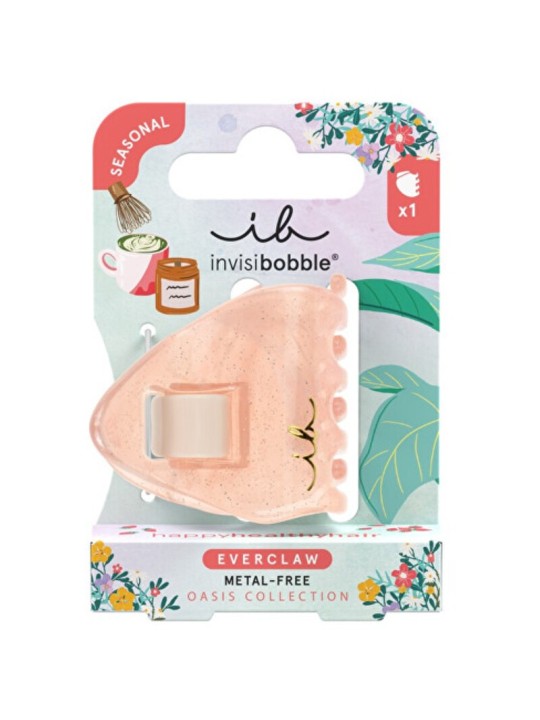 Elegante clip capelli Invisibobble Everclaw Oasis Coral