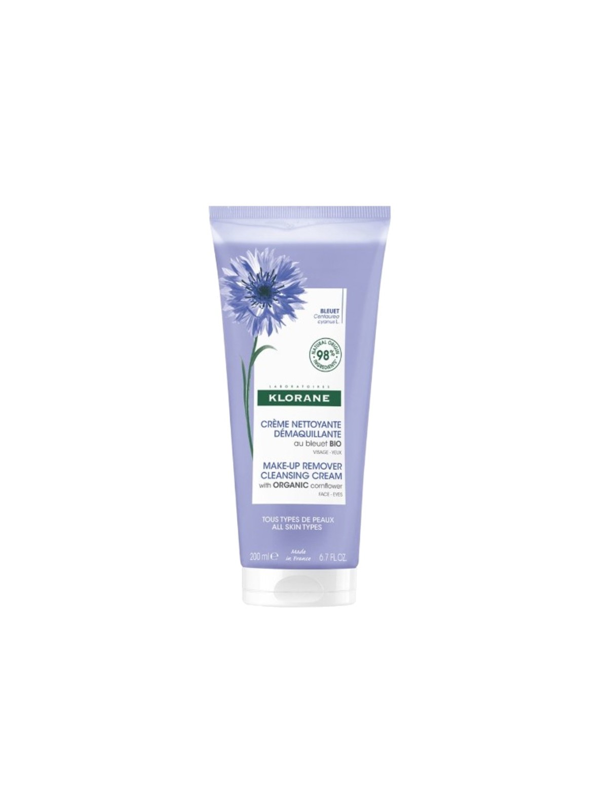 Klorane Crema Struccante Cleansing Cream 200ml