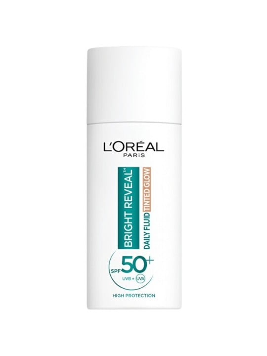 L'Oréal Bright Reveal Daily Fluid SPF 50+ donna