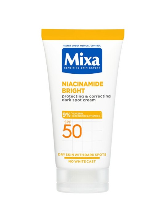 Mixa Niacinamide Bright Correcting Cream SPF 50