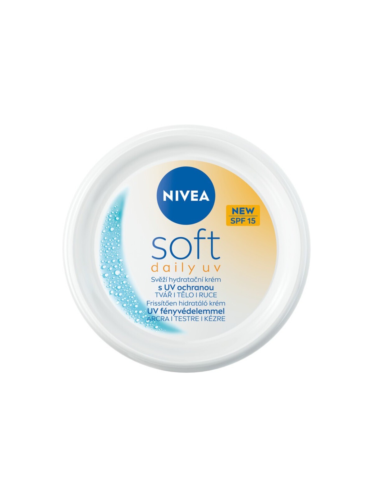 Nivea Soft Daily UV Cream con SPF 15, 100ml