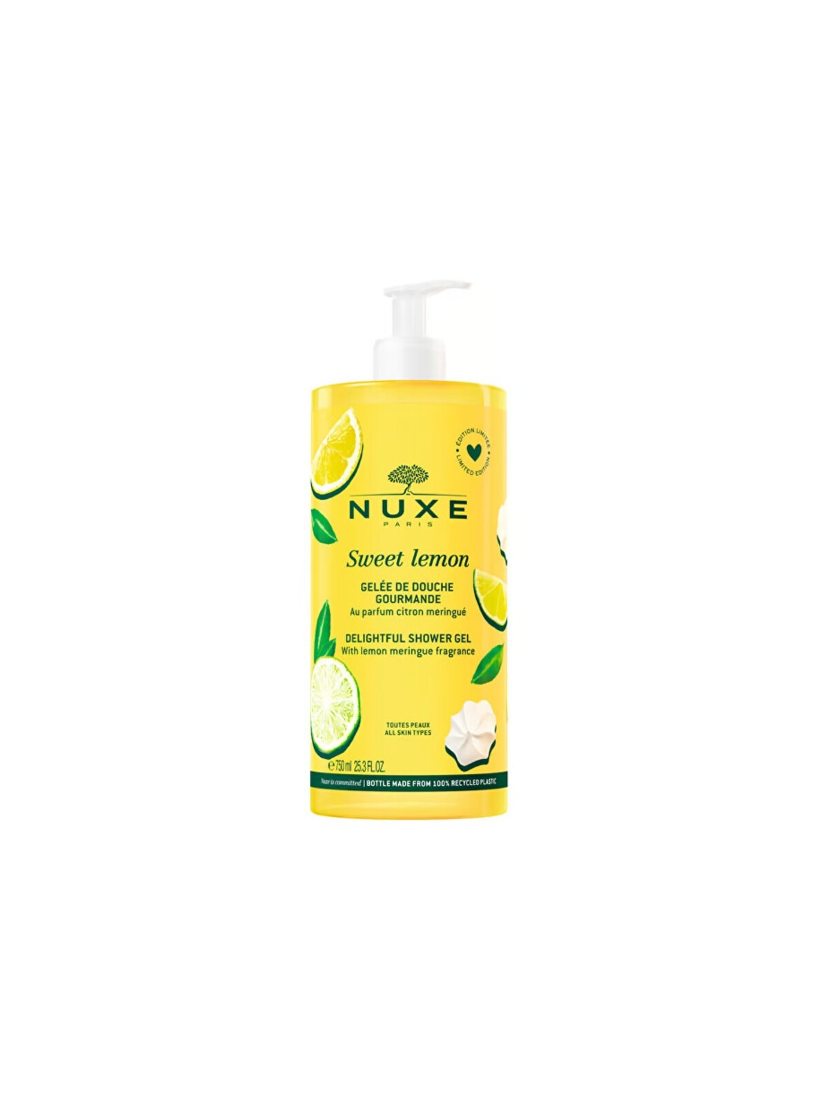 Nuxe Sweet Lemon Delightful Shower Gel donna 750ml