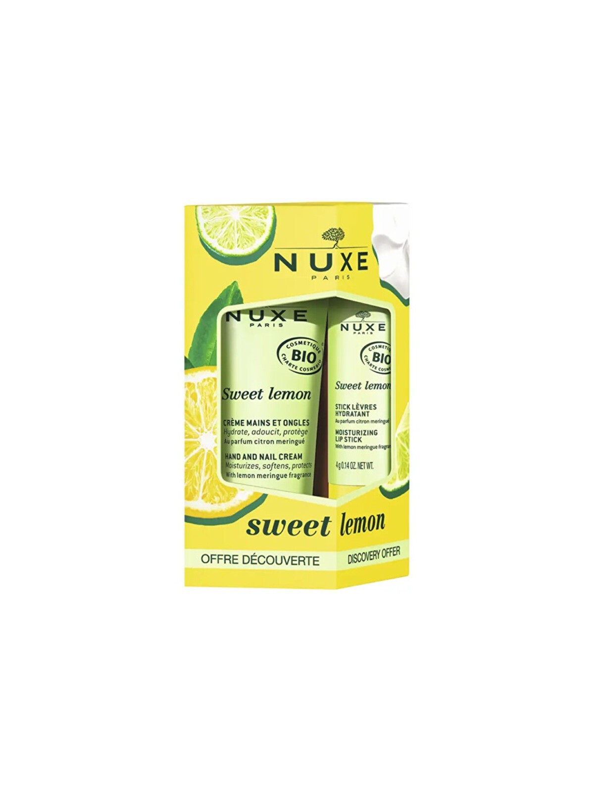 Nuxe Sweet Lemon Set: coccole per le mani e labbra