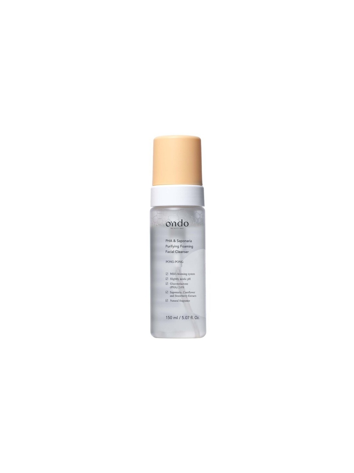 Ondo Beauty 36.5 PONG-PONG Detergente Schiuma Donna