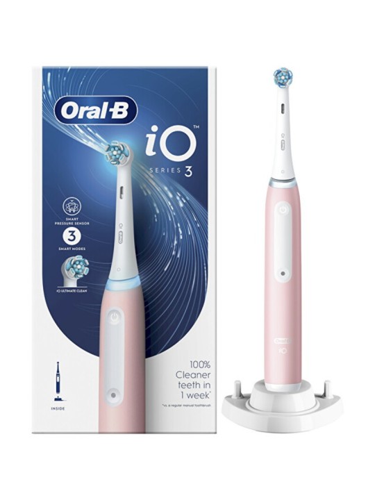 Oral B iO Series 3 - Spazzolino Elettrico in Blush Pink