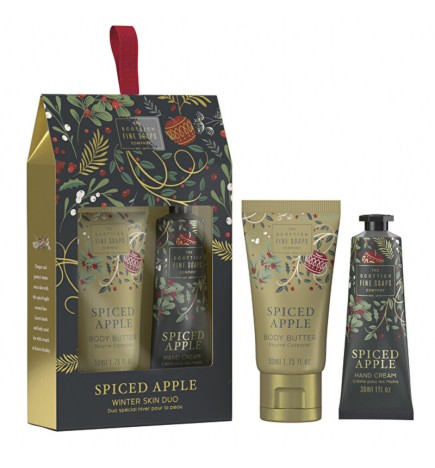 Scottish Fine Soaps Set Mela Speziata Inverno