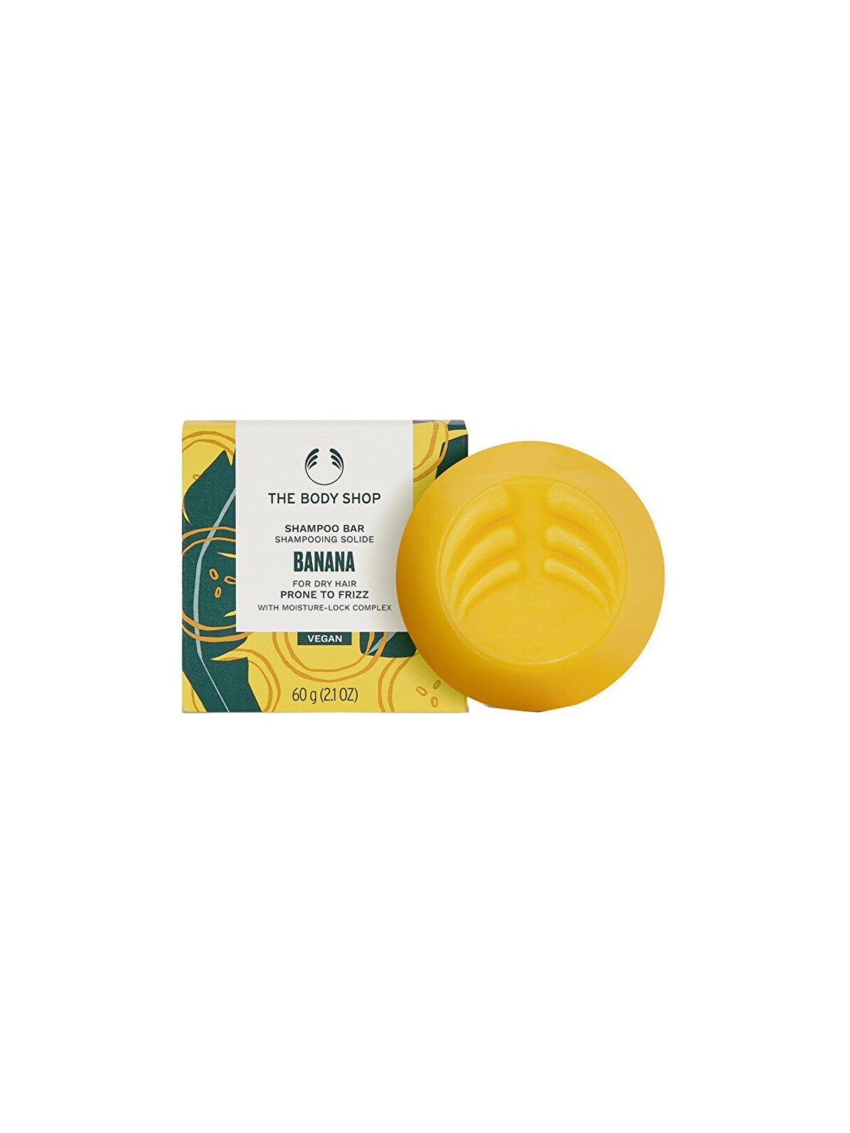 The Body Shop Banana Shampoo Bar 60g