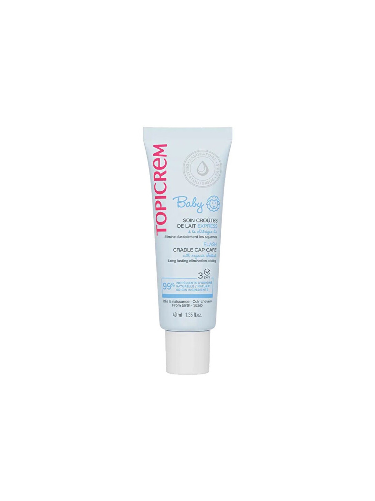 Topicrem Baby Flash Cradle Cap - Gel Antiforfora 40ml