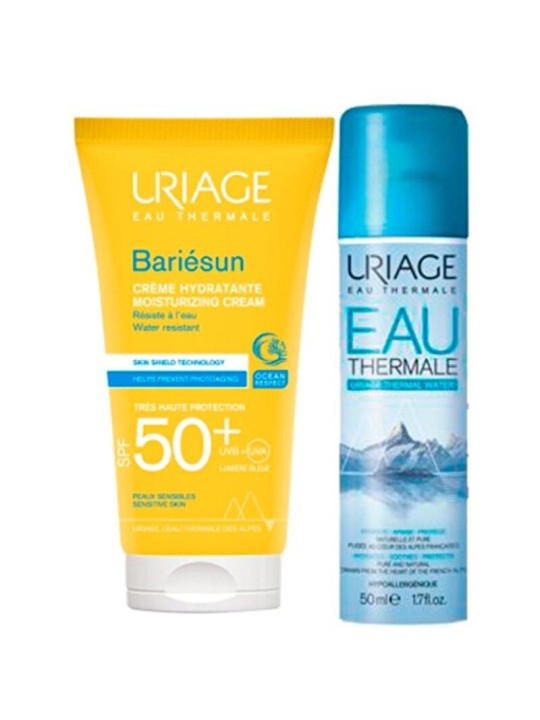 Uriage Bariesun Crema Idratante Set per Donna
