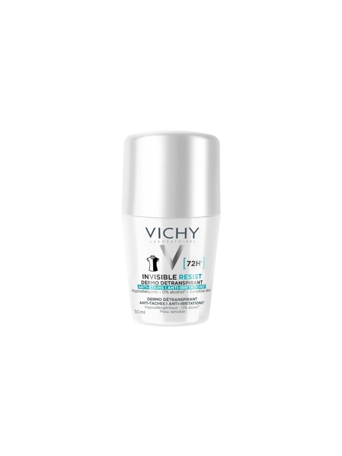 Vichy Invisible Resist 72H Roll-on Donna 50ml