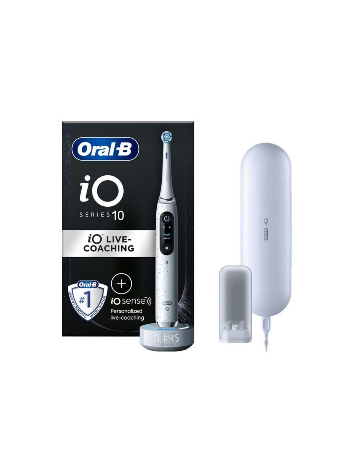 Oral B iO Series 10 - Spazzolino Elettrico Bianco
