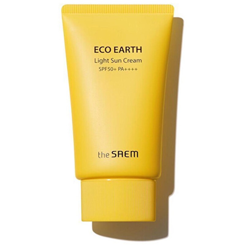 The Saem Eco Earth Light Sun Cream SPF 50+ - Light sunscreen unisex 50.0g The Saem Eco Earth Light Sun Cream SPF 50+ - Light sunscreen unisex 50.0g