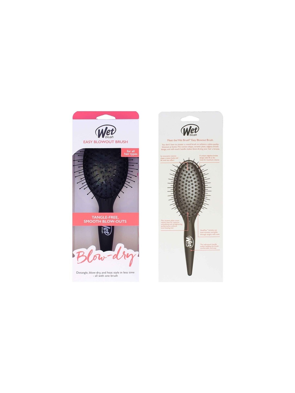 Wet Brush Easy Blow Out Brush unisex per uno styling perfetto