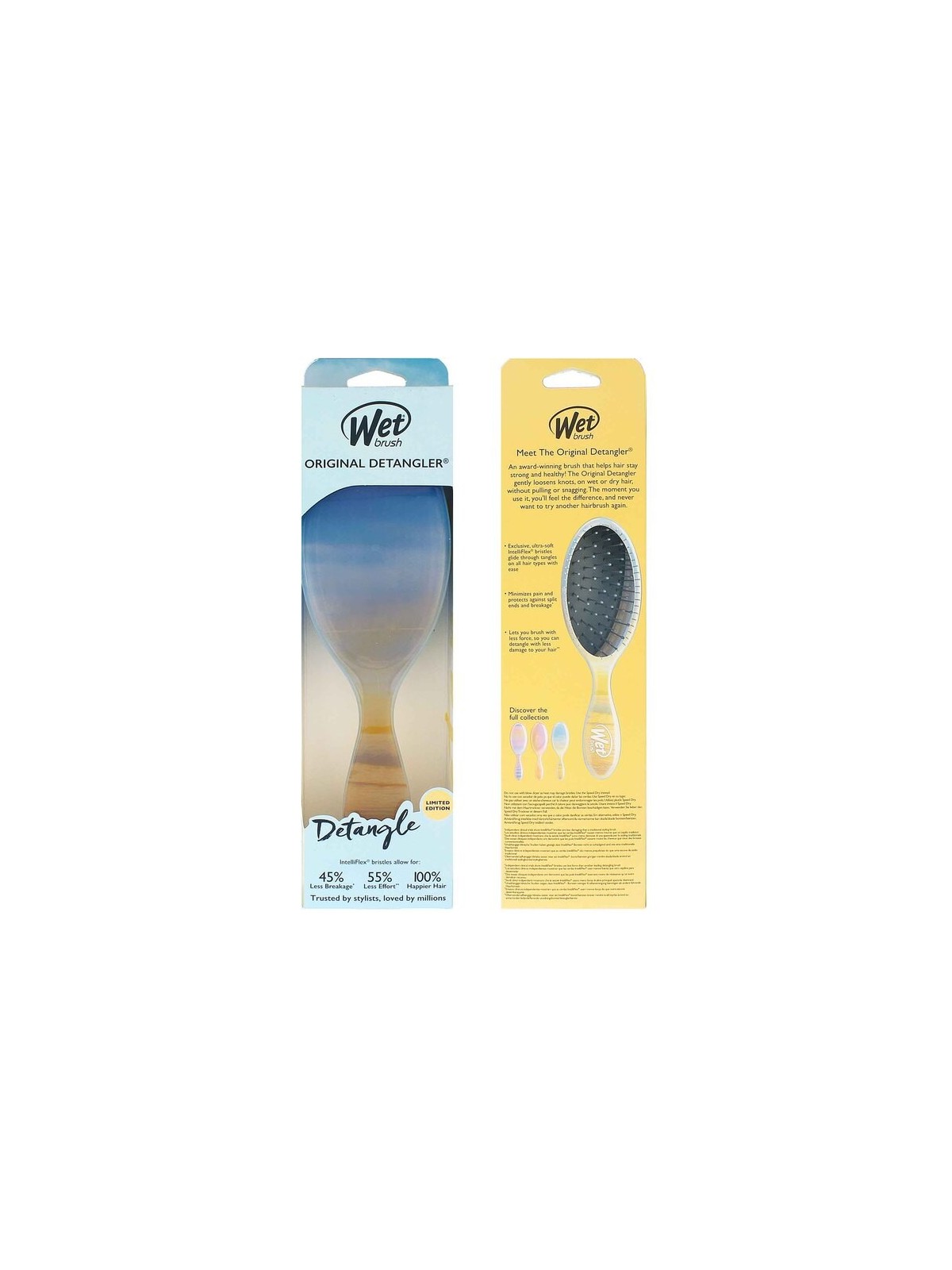 Wet Brush Original Detangler Desert Afterglow Blue