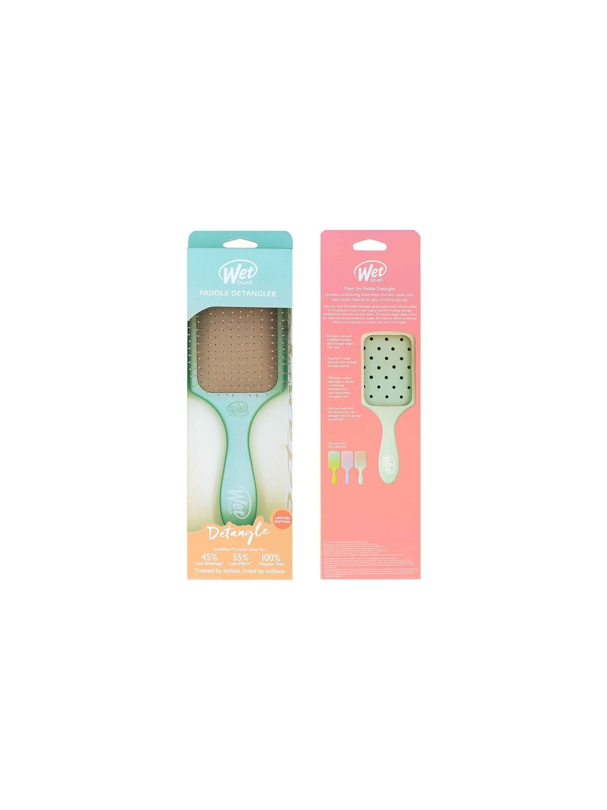 Wet Brush Paddle Detangler Feel Good Ombre unisex