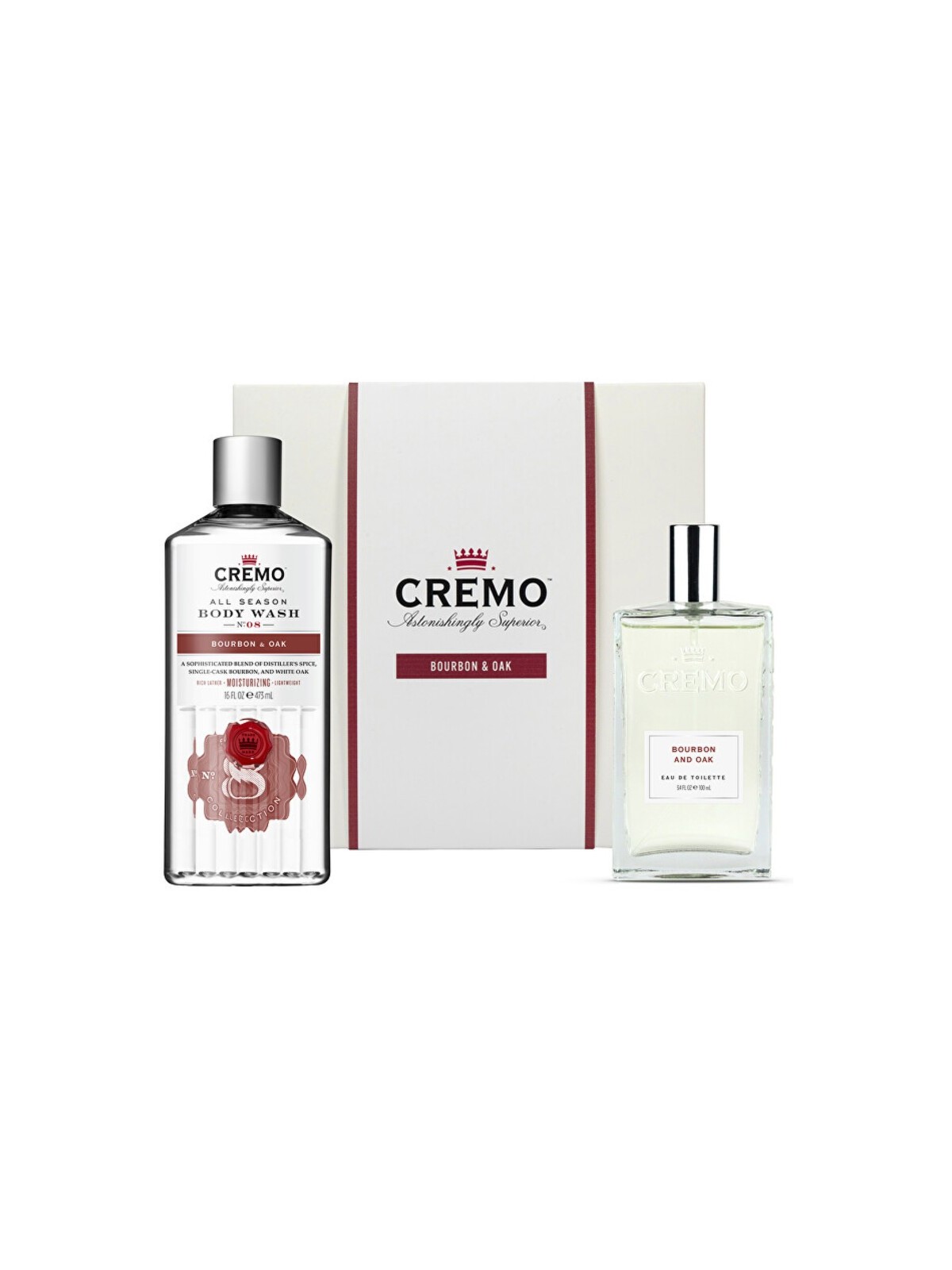 Cremo Bourbon & Oak Set - Cura del Corpo Uomo