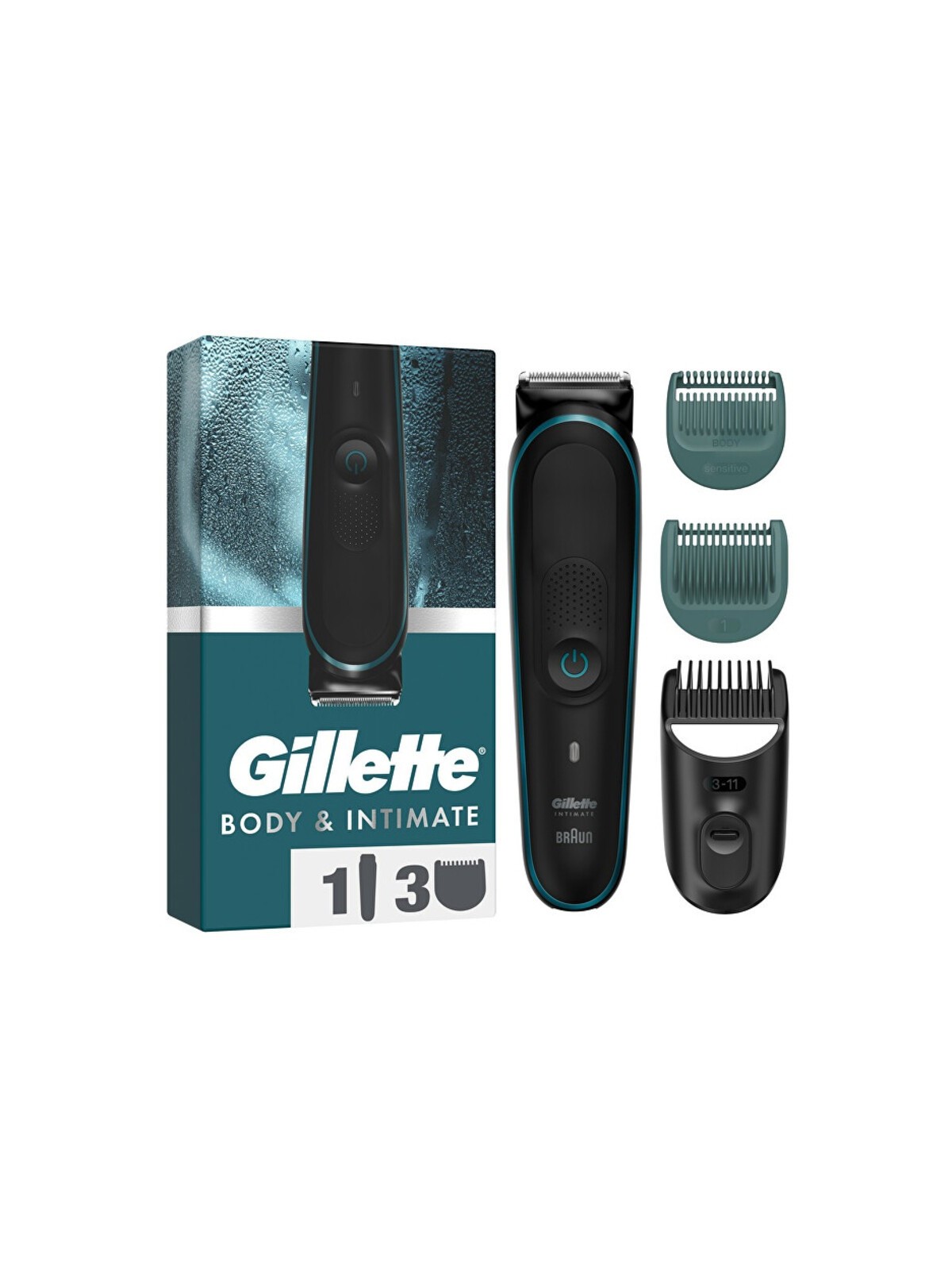 Gillette Trimmer i5 - Rasoio Corporeo e Intimo Uomo