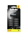 Gillette Mach3 Charcoal Uomo - 8 Lamette