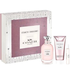 Coach Coach Dreams Gift set eau de parfum 90 ml, miniature eau de parfum 7.5 ml and body lotion 100 ml donna 90ml