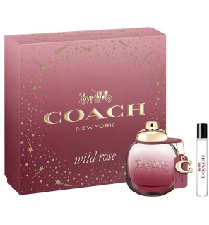 Coach Wild Rose Gift set eau de parfum 50 ml and miniature eau de parfum 7.5 ml donna 50ml