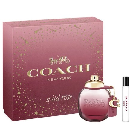Coach Wild Rose Gift set eau de parfum 50 ml and miniature eau de parfum 7.5 ml donna 50ml