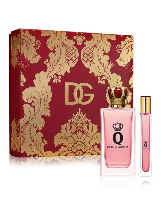 Dolce Gabbana Q by Dolce & Gabbana Gift set eau de parfum 100 ml and miniature eau de parfum 10 ml donna 100ml Dolce Gabbana www
