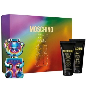 Set regalo Moschino Toy 2 Pearl: profumo e cura per te.