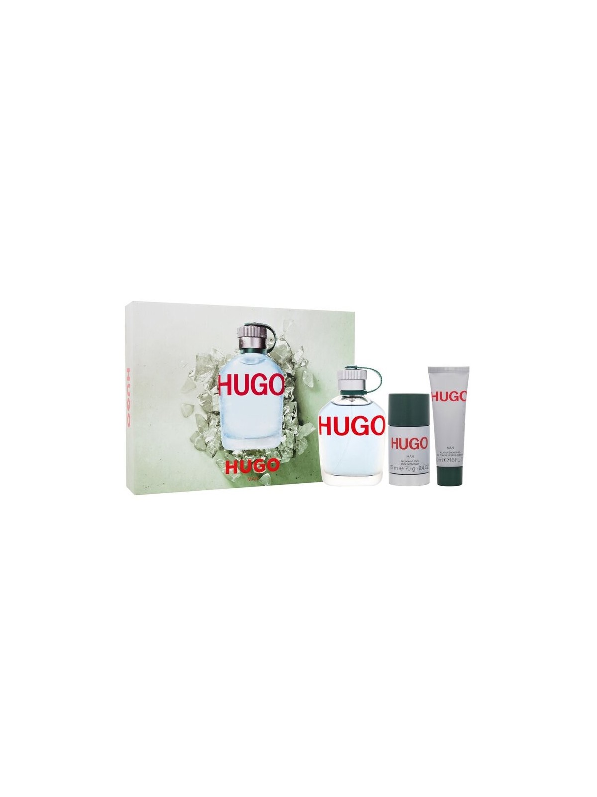 Set regalo Hugo Boss con profumo e prodotti da bagno