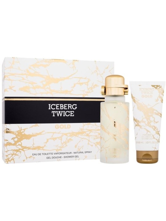 Iceberg Twice Gold Gift Set: Profumo e Gel Doccia Uomo