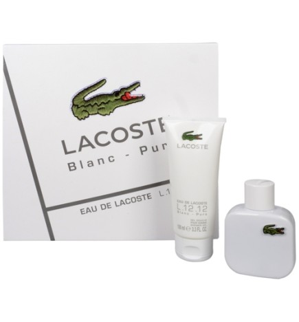 Set regalo Lacoste Eau de Lacoste Blanc per uomo