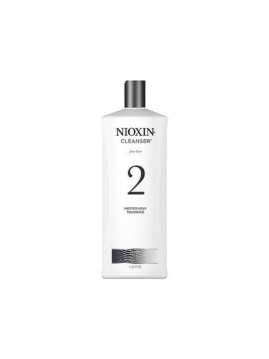 Nioxin System 2 Cleanser per capelli sottili donna