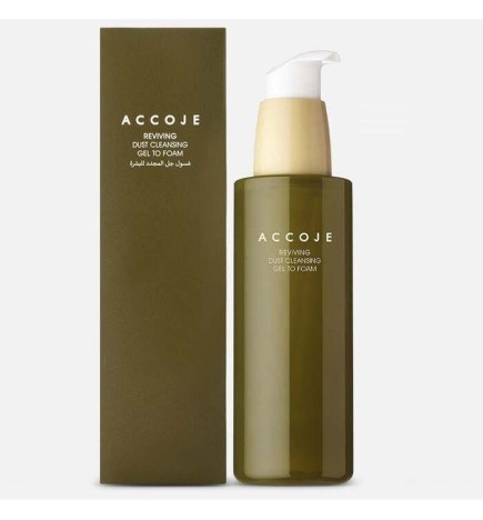 Accoje Reviving Dust Cleansing Gel To Foam 180ml