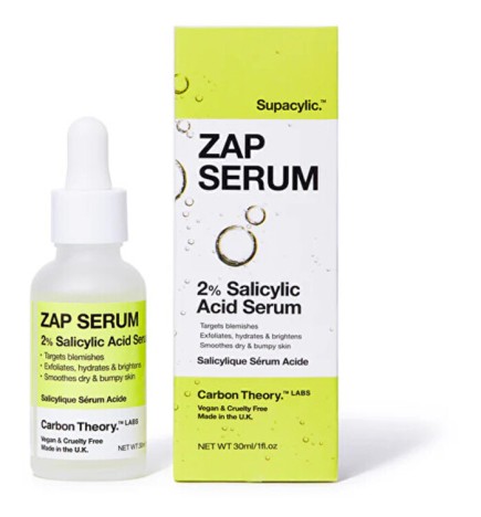 Carbon Theory Supacylic Zap Serum - Siero pelle 30ml