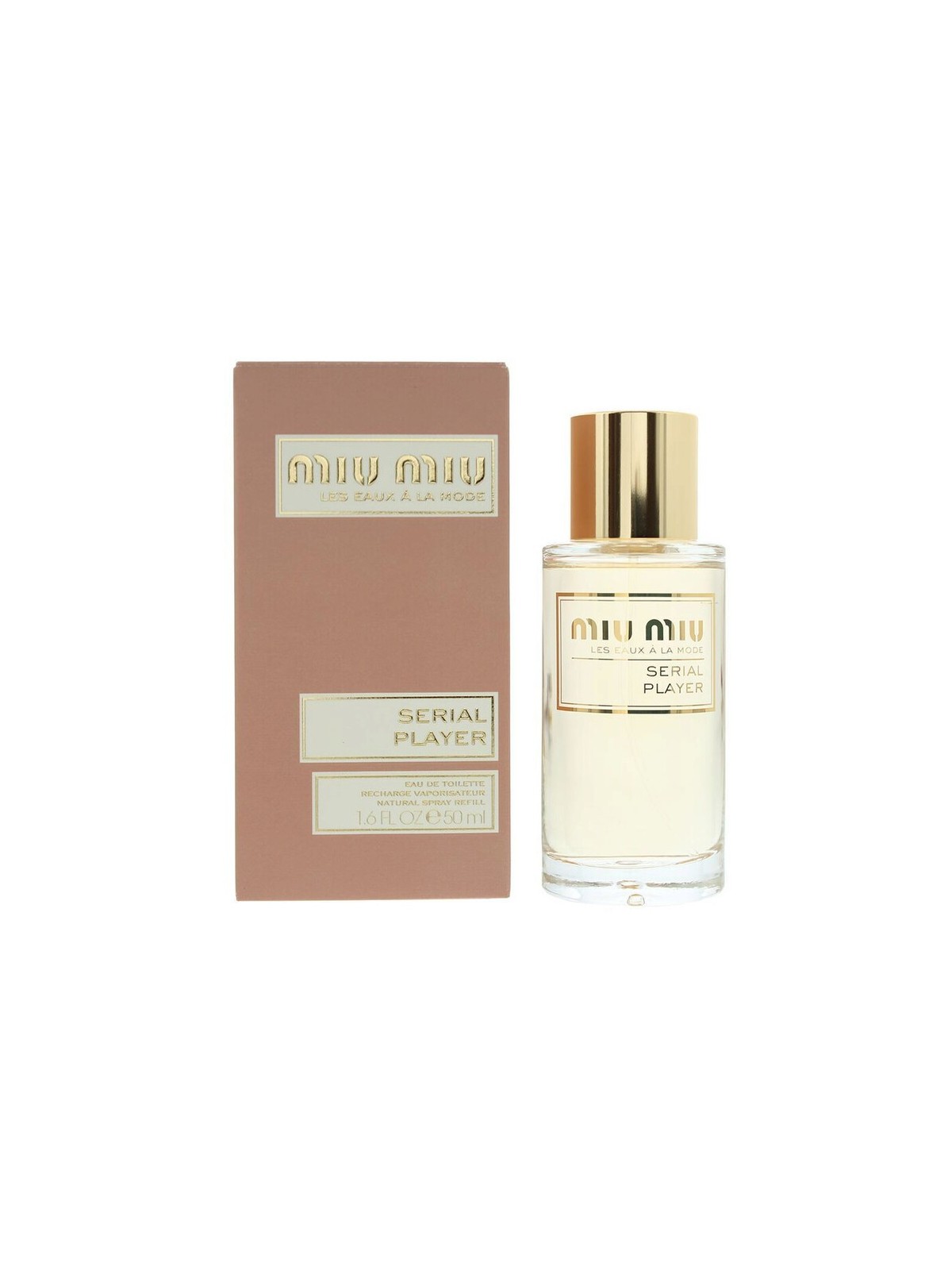 Miu Miu Serial Player Eau de Toilette Donna 50ml