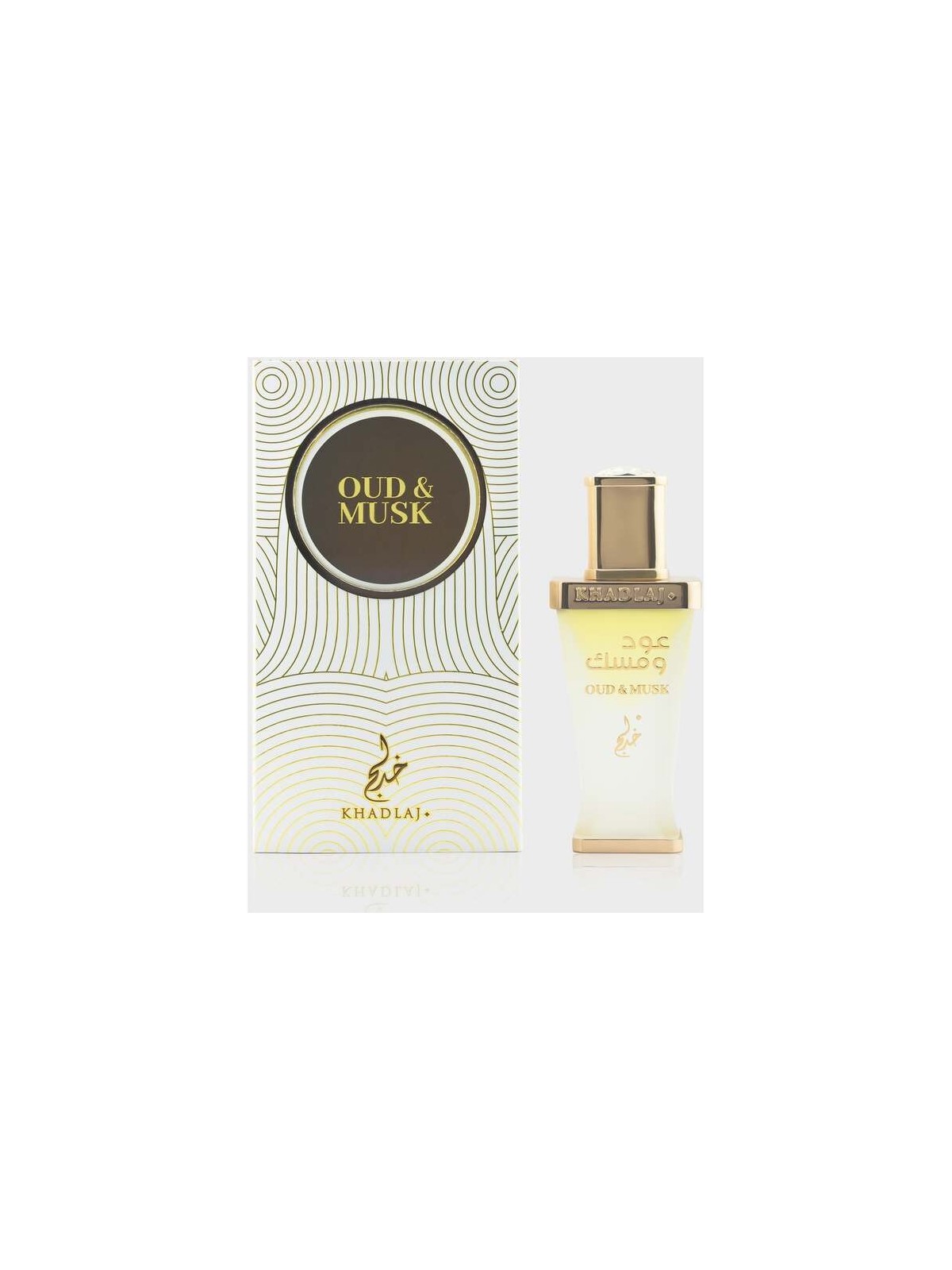 Bottiglia di profumo Khadlaj Oud & Musk 20ml
