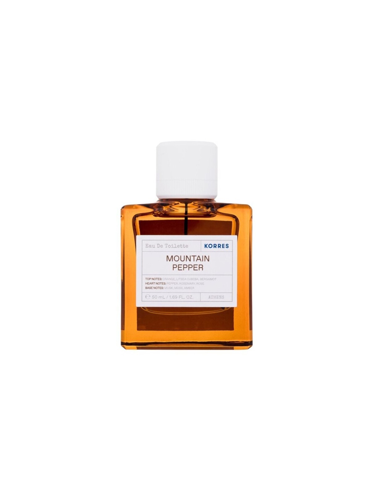 Korres Mountain Pepper Eau de Toilette 50ml Unisex
