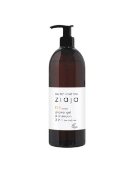 Ziaja Baltik Home Spa Fit 3 in 1 docciaschiuma e shampoo Gel doccia e shampoo 500ml donna