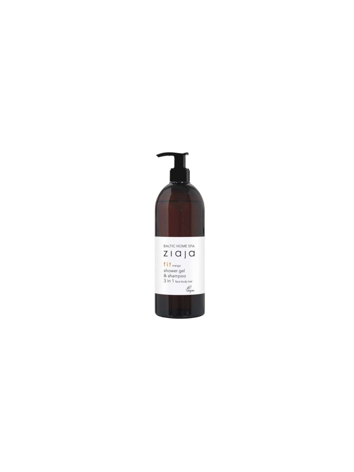 Ziaja Baltik Home Spa Fit 3 in 1 docciaschiuma e shampoo Gel doccia e shampoo 500ml donna