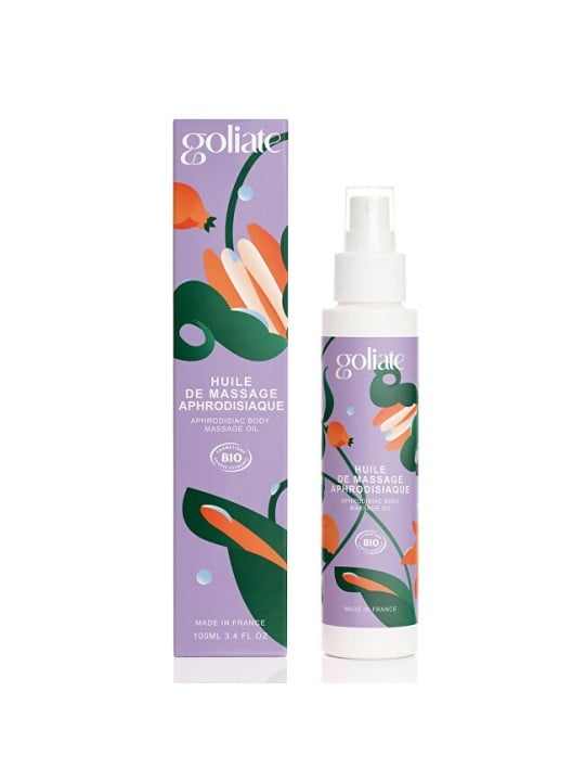 Goliate Olio per massaggio corpo afrodisiaco Olio per massaggio corpo afrodisiaco BIOLOGICO 100ml unisex