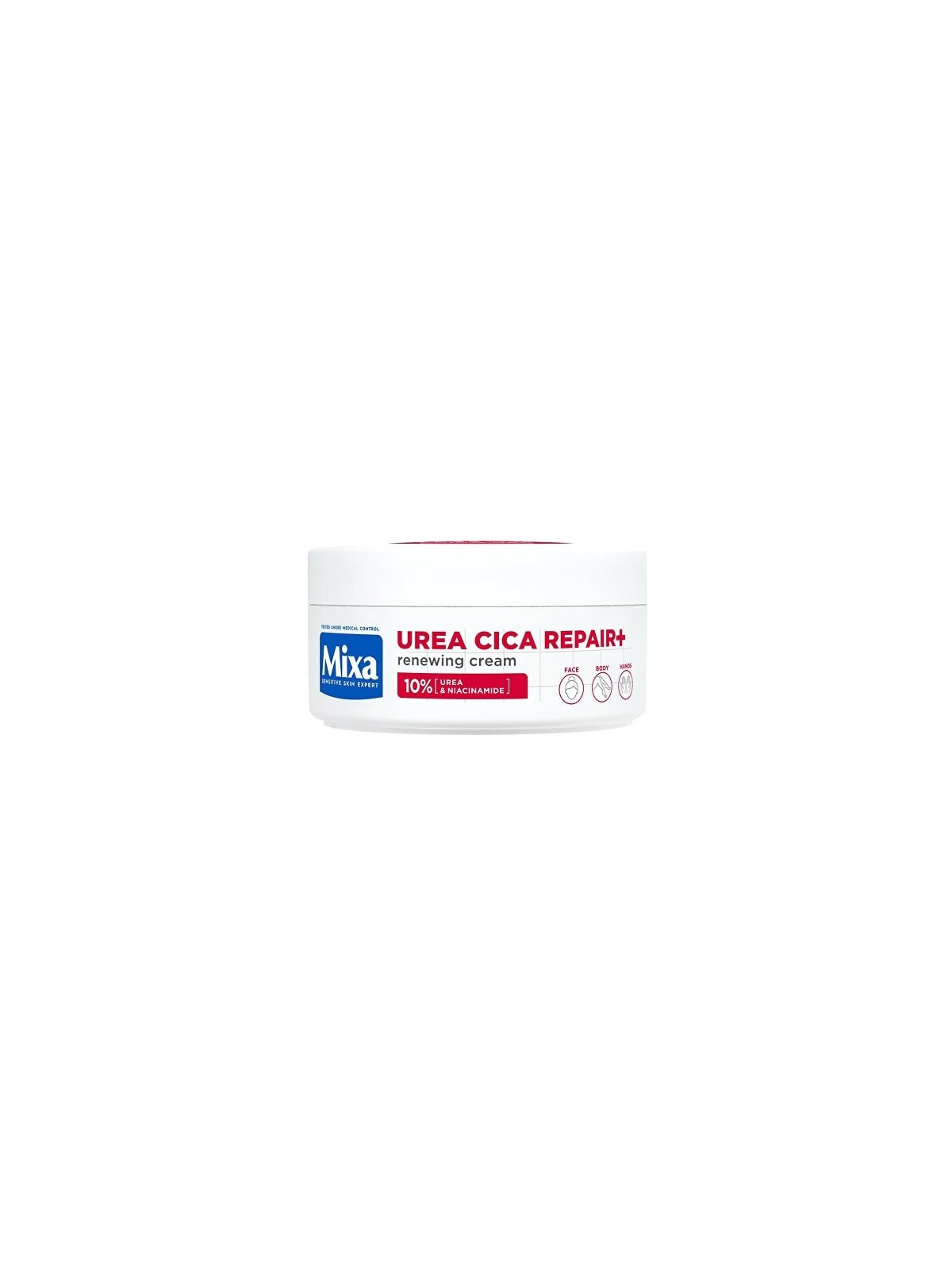 Mixa Trattamento corpo rigenerante per pelli molto secche e ruvide Urea Cica Repair+ Crema Rinnovatrice 150ml donna