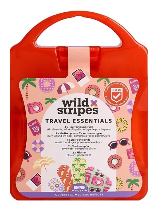 Wild Stripes Kit di pronto soccorso da viaggio unisex