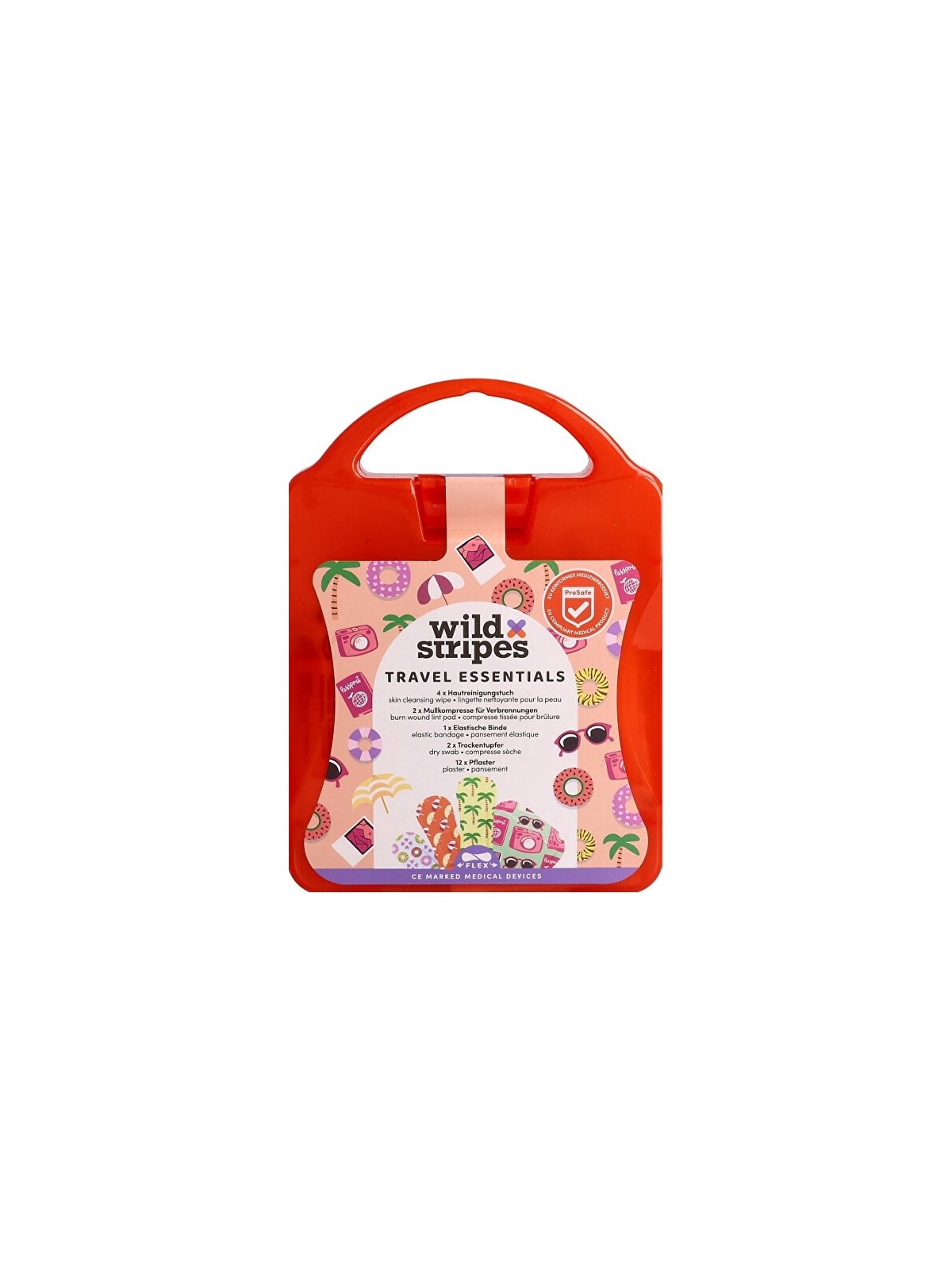 Wild Stripes Kit di pronto soccorso da viaggio unisex