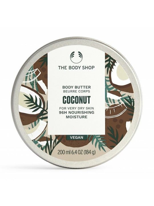 The Body Shop Burro corpo per pelli molto secche Burro corpo al cocco 200ml donna