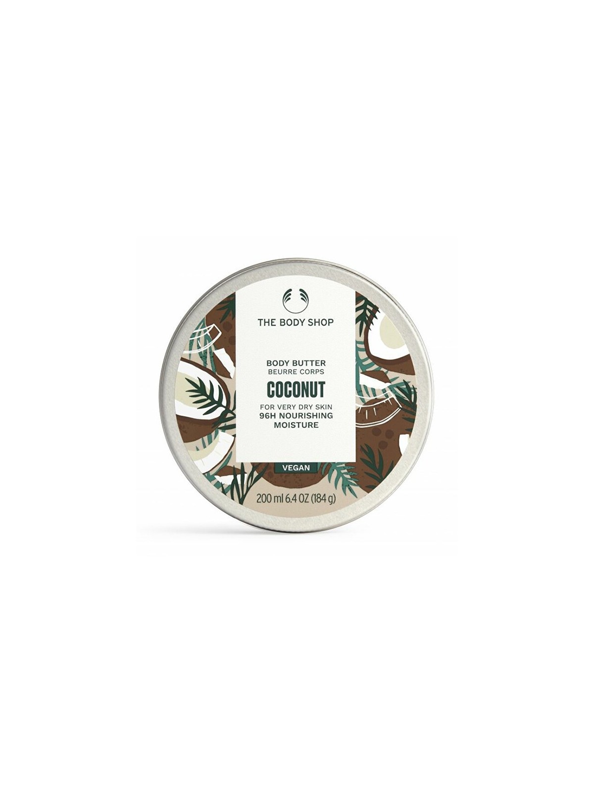 The Body Shop Burro corpo per pelli molto secche Burro corpo al cocco 200ml donna